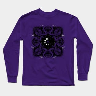 Moon mandala Long Sleeve T-Shirt